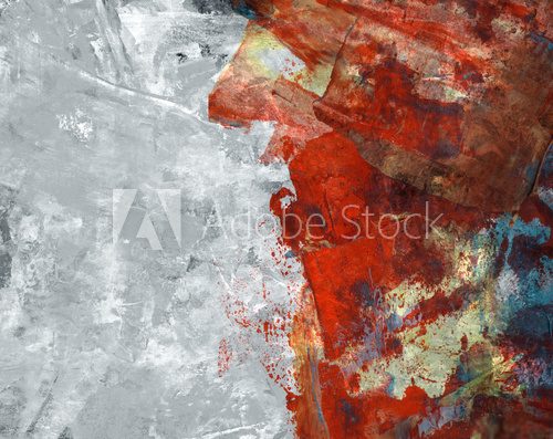 Fototapeta Abstrakt mieszany medialny tło lub tekstura