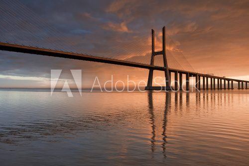 Fototapeta Ponte Vasco da Gama, awangardowy projekt