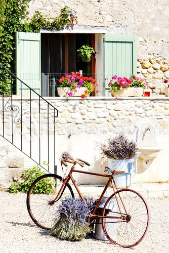 Fototapeta rower, Prowansja, Francja