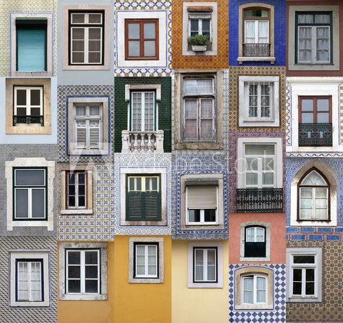 Fototapeta Zaczarowane okna Lizbony