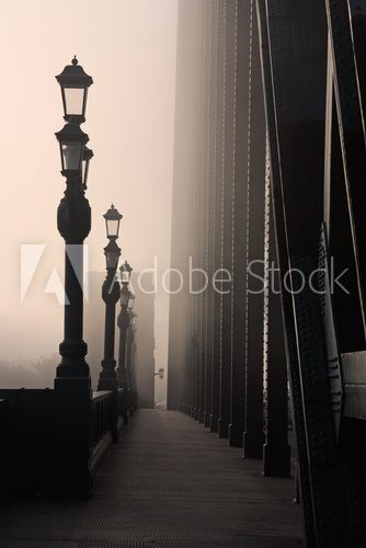Obraz Mgła na Tyne