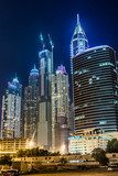 Fototapeta Dubai Marina cityscape, Zjednoczone Emiraty Arabskie