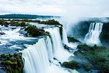 Fototapeta Iguassu Falls, największe wodospady świata, brazylijska strona