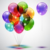 Fototapeta Kolorowa tęcza z balonów