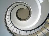 Fototapeta Spiralne schody w górę