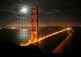 Obraz Golden Gate – ujęcie nocą