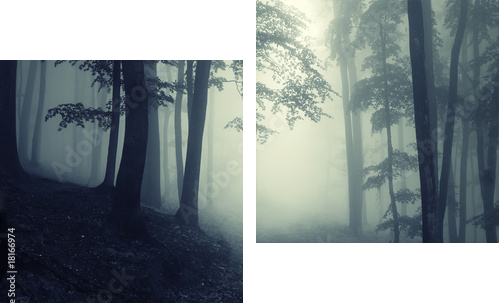 Las - Obraz dwuczęściowy, Dyptyk