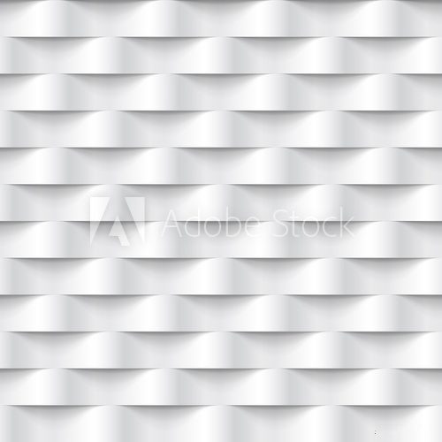 Fototapeta Abstrakta 3d tła biała geometryczna tapeta