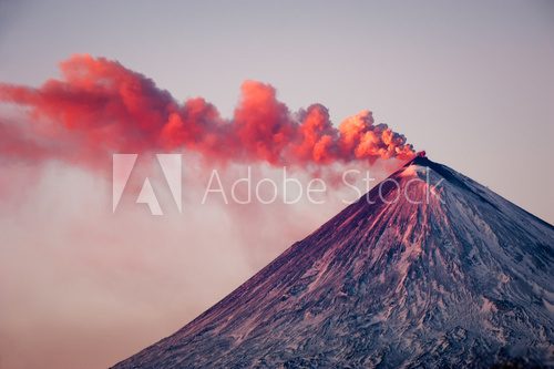 Fototapeta Aktywny wulkan