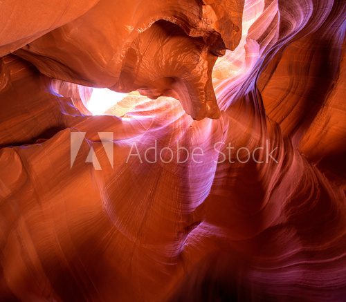 Fototapeta Antelope Canyon Arizona na ziemi Navajo w pobliżu Page