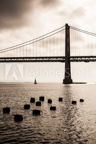 Fototapeta Bay Bridge w San Francisco