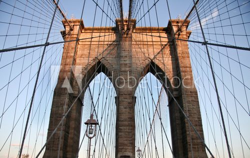 Fototapeta Brooklyn Bridge arch
