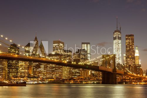 Fototapeta Brooklyn Bridge w Nowym Jorku