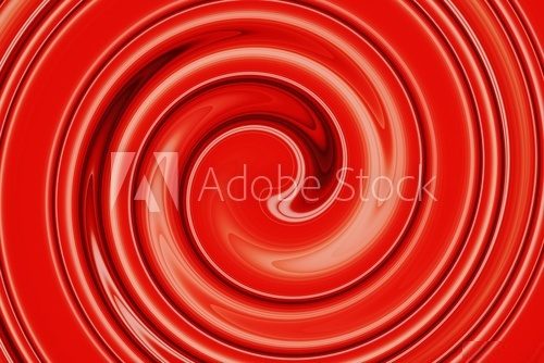 Fototapeta Czerwona spirala abstrakcji