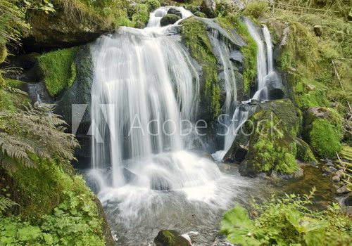 Fototapeta idylliczne wodospady Triberg