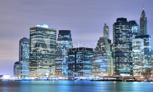 Fototapeta Manhattan skyline downtown