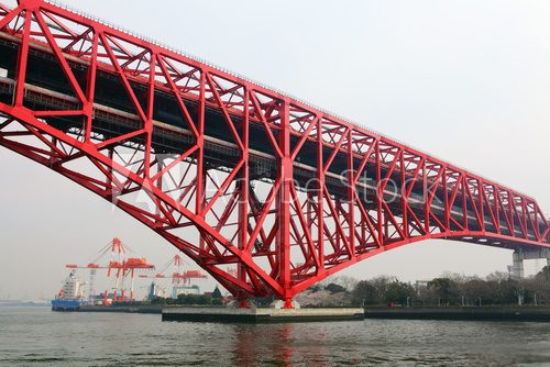 Fototapeta Most Minato w Osace