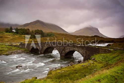 Fototapeta Most Sligachan Isle of Skye