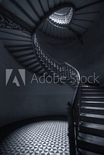 Fototapeta Mroczne schody