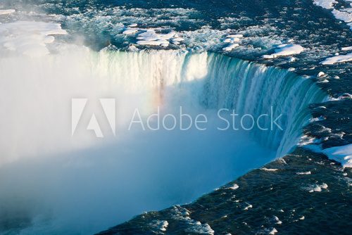 Fototapeta Niagara Falls Winter Horseshoe Falls