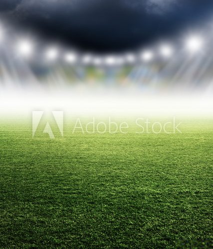 Fototapeta Nocna magia stadionu