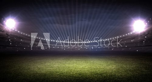 Fototapeta Nocny spektakl na stadionie