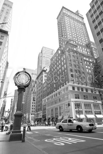 Fototapeta Nowy Jork - przystanek w centrum miasta