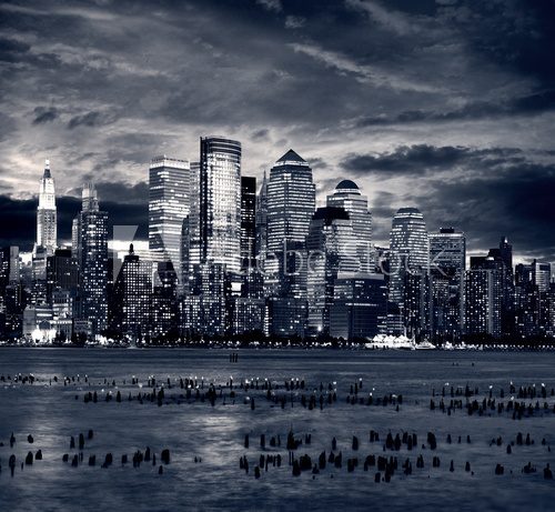 Fototapeta Nowy Jork z perspektywy cieni