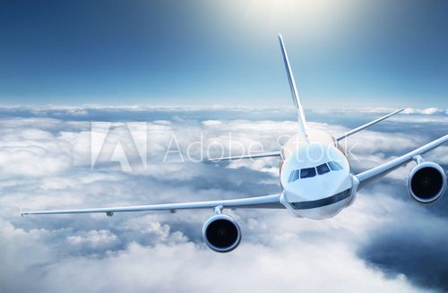 Fototapeta Samolot na niebie