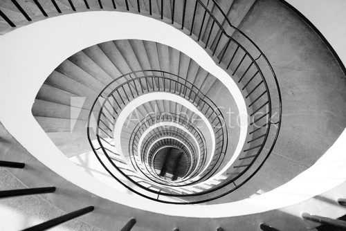 Fototapeta Spirala schodów