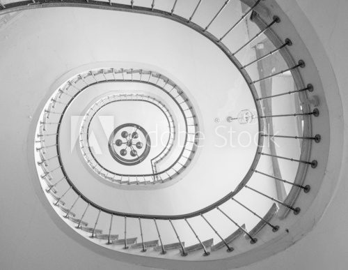 Fototapeta Spiralne schody