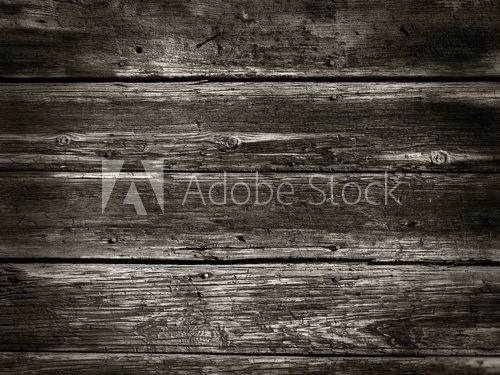 Fototapeta Stary Drewniany tło od drewnianej drewno ściany - Sepiowy