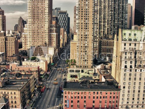 Fototapeta Streets of Midtown - Manhattan, Nowy Jork