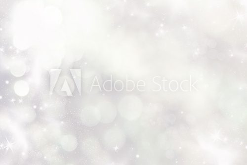 Fototapeta Streszczenie srebrne tło Boże Narodzenie