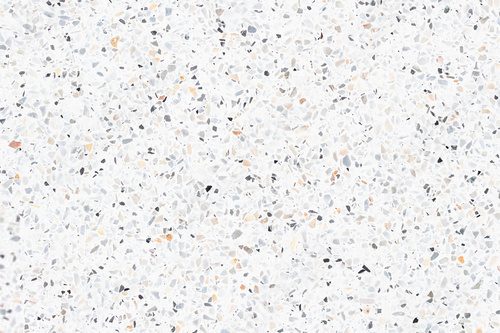 Fototapeta Subtelna gra terrazzo na białym tle