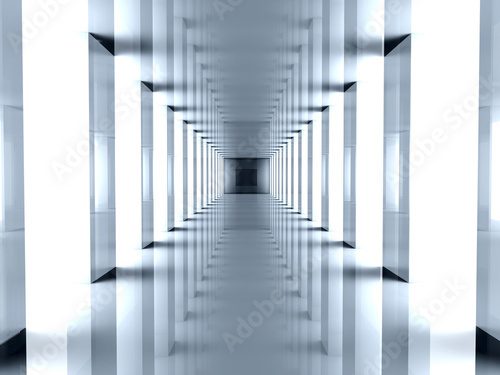 Fototapeta Symetryczna iluzja przestrzeni