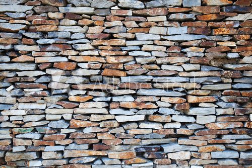 Fototapeta Tło tekstura gruzowa kamienna ściana