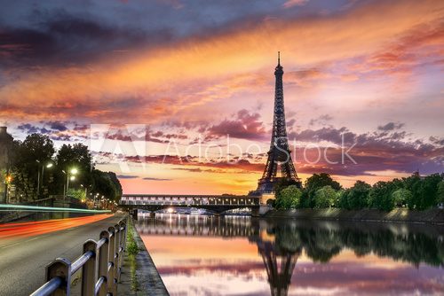 Fototapeta Tour Eiffel Paryż