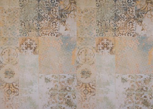 Fototapeta Vintage patchwork w neutralnych barwach