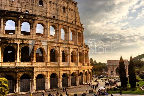 Fototapeta W oknach rzymskiego świata