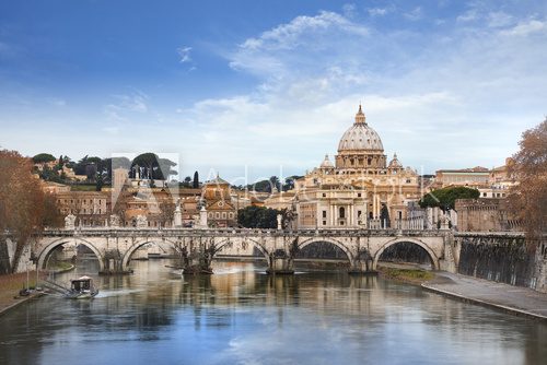 Fototapeta Watykan - Bazylika Świętego Piotra w Rzymie