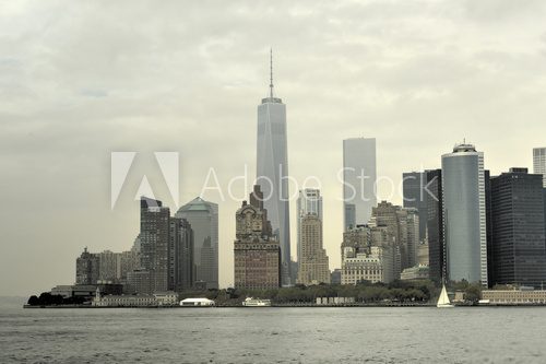 Fototapeta Widok śródmieście Manhattan, Nowy Jork
