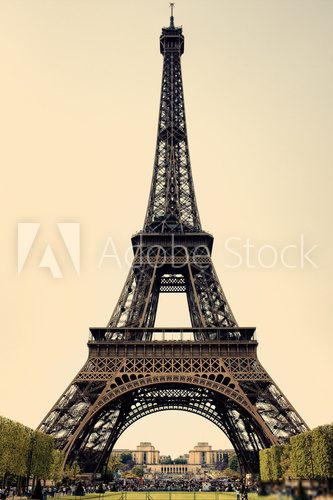 Fototapeta Wieża Eiffla w Paryżu. Francja