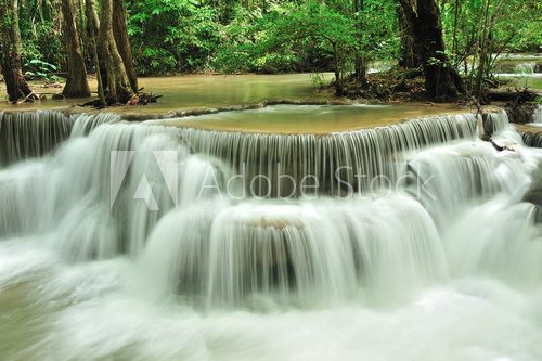 Fototapeta Wodospad lasów tropikalnych
