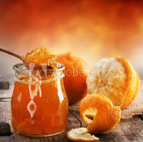 Obraz Domowy dżem pomarańczowy