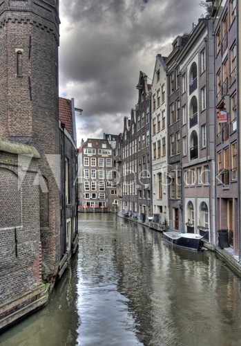 Obraz Kanał Amsterdamski