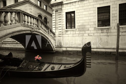 Obraz Kwiecista podróż wodnymi szlakami Wenecji