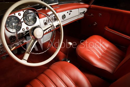 Obraz Luksusowe wnętrze samochodu