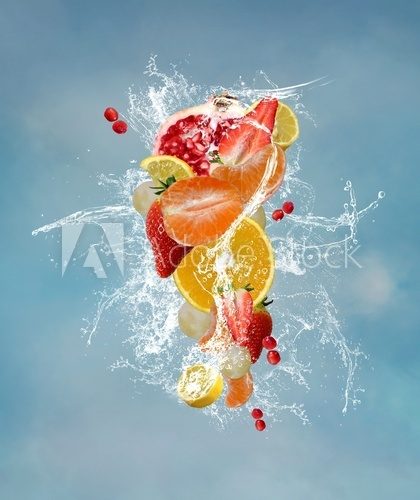 Obraz Mieszane świeże owoce