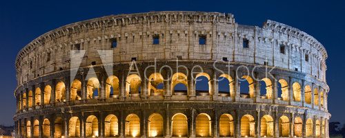 Obraz Nocne Koloseum, Rzym